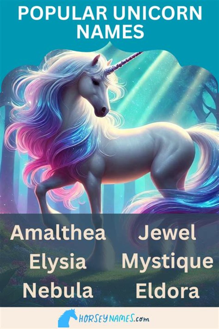 100+ unicorn names with meanings from movies and popular culture ·