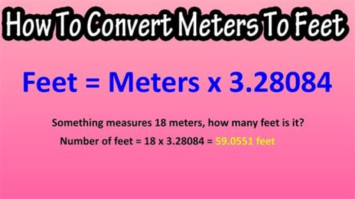 116 Meters To Feet Converter