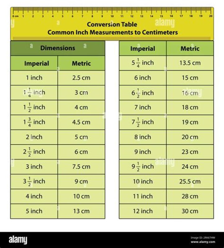 17.9 Inches To Centimeters Converter