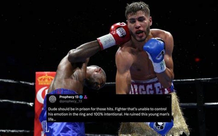 Boxer Hit In The Back Of The Head