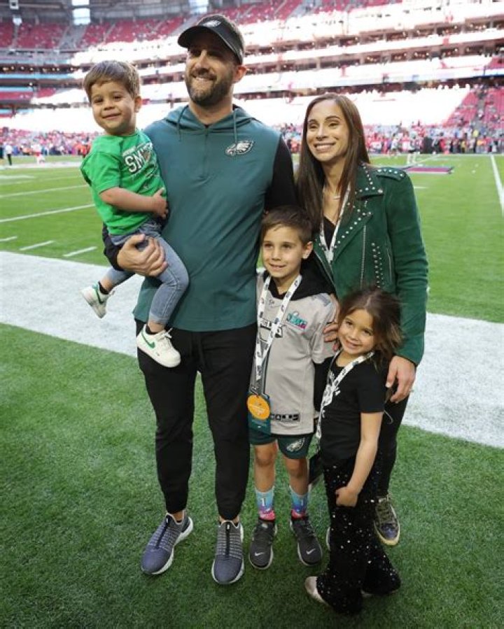 Who is Nick Sirianni's wife? Eagles coach's daughter Taylor adorably mimics dad after NFC title win ·
